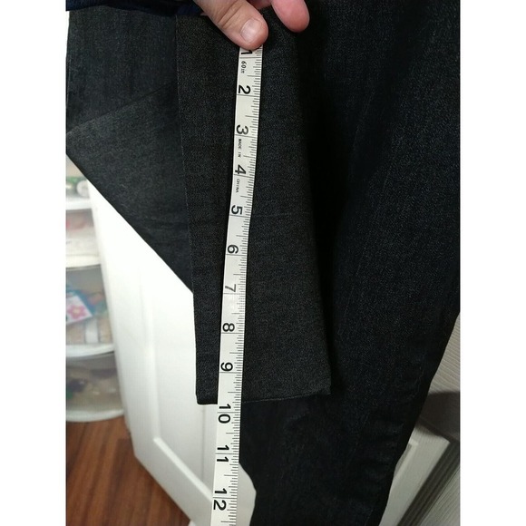 Lee Regular Black Trouser Mid Rise Flex Motion Pants. Size 10P - Picture 4 of 10